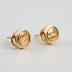 Cartier Love Earrings Yellow Gold 2025