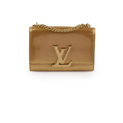 Louis Vuitton Clutch On Chain Gold Patent