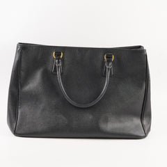 Prada Large Galleria Saffiano Black Bag