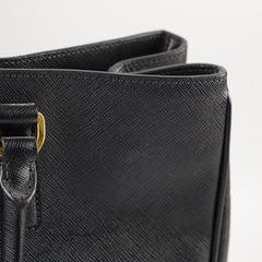 Prada Large Galleria Saffiano Black Bag