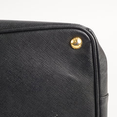 Prada Large Galleria Saffiano Black Bag