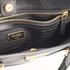 Prada Large Galleria Saffiano Black Bag