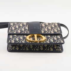 Christian Dior Montaigne 30 Oblique Navy