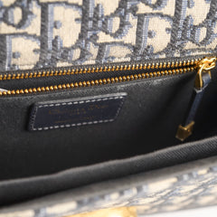 Christian Dior Montaigne 30 Oblique Navy