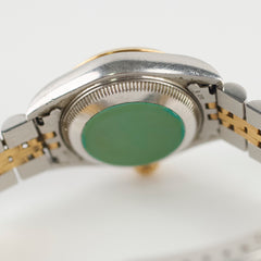 Rolex 26mm Datejust Twotoned Diamond Dial Watch