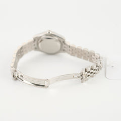 Rolex 26mm Datejust White Gold with Diamond Dial Watch