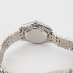 Rolex 26mm Datejust White Gold with Diamond Dial Watch