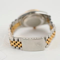 Rolex 36mm Datejust Twotoned with Diamond Dial Watch