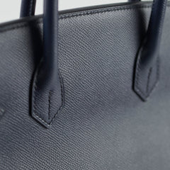 Hermes Birkin 30 Blue Nuit A Stamp PHW