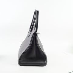 Hermes Birkin 35 Black Togo PHW T Stamp