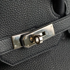Hermes Birkin 35 Black Togo PHW T Stamp