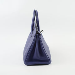 Hermes Birkin 25 Togo Bleu Encre PHW C Stamp