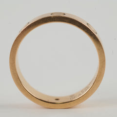 Cartier Love Ring with One Diamond Small Model Size 50