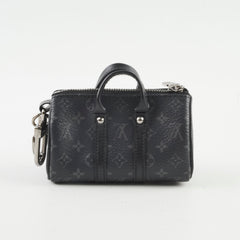 Louis Vuitton Monogram Eclipse Nano Keepall Bag Charm