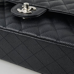 Chanel Medium/Large Caviar Classic Flap Black 2021