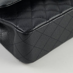 Chanel Medium/Large Caviar Classic Flap Black 2021