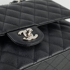 Chanel Medium/Large Caviar Classic Flap Black 2021