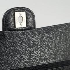 Chanel Medium/Large Caviar Classic Flap Black 2021