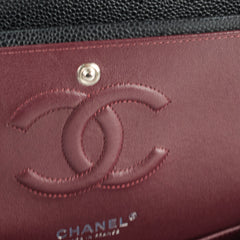 Chanel Medium/Large Caviar Classic Flap Black 2021