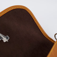 Louis Vuitton Epi Buci Crossbody Bag Caramel