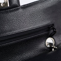 Chanel Small Caviar Double Classic Flap Black