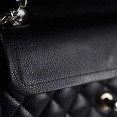 Chanel Small Caviar Double Classic Flap Black