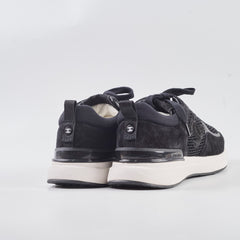 Chanel Black Mesh Sneakers Size 38