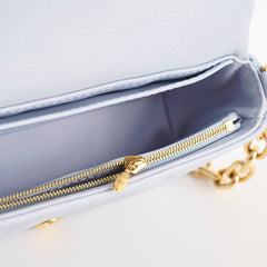 Louis Vuitton Bubblegram Wallet on Strap Blue