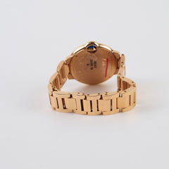 Cartier Ballon Bleu 33mm Watch Rose Gold