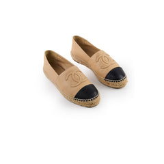 Chanel Espadrilles Beige/ Black size 36