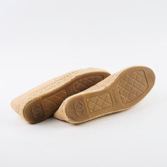 Chanel Espadrilles Beige/ Black size 36