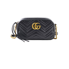 Gucci Marmont Camera Bag Small in Black