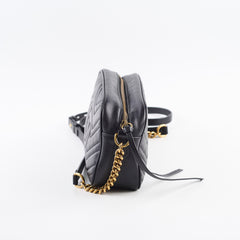Gucci Marmont Camera Bag Small in Black