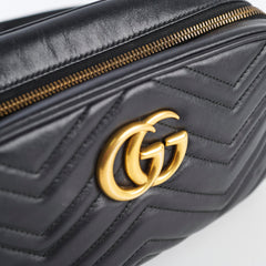 Gucci Marmont Camera Bag Small in Black