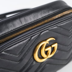 Gucci Marmont Camera Bag Small in Black
