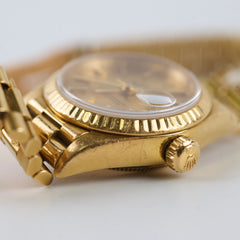Rolex Datejust 26mm 18k Yellow Gold Watch