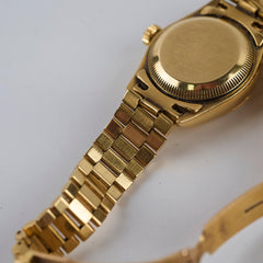 Rolex Datejust 26mm 18k Yellow Gold Watch
