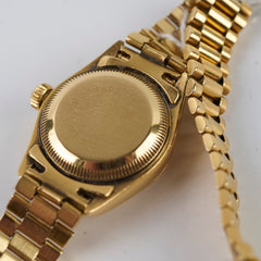 Rolex Datejust 26mm 18k Yellow Gold Watch