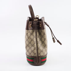 Gucci Ophidia Small Bucket Bag Brown