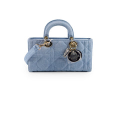 Christian Dior D-Joy Medium Denim/Blue 2022