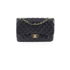 Chanel Caviar Jumbo Double Flap Black