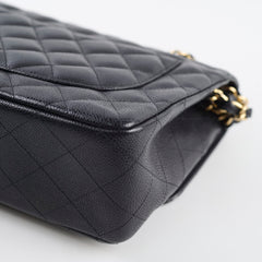 Chanel Caviar Jumbo Double Flap Black
