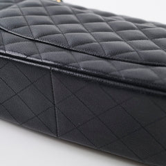 Chanel Caviar Jumbo Double Flap Black