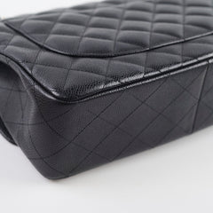 Chanel Caviar Jumbo Double Flap Black