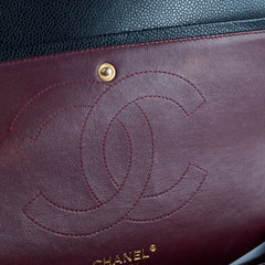 Chanel Caviar Jumbo Double Flap Black