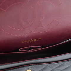 Chanel Caviar Jumbo Double Flap Black