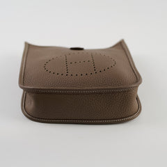 Hermes Mini Evelyne Clemence Etoupe 2024