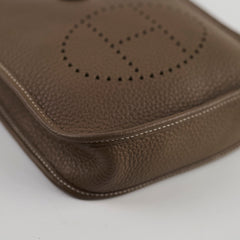 Hermes Mini Evelyne Clemence Etoupe 2024