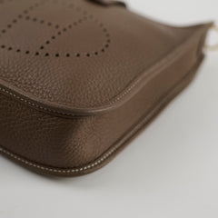 Hermes Mini Evelyne Clemence Etoupe 2024