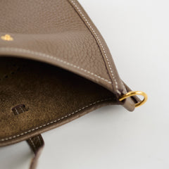 Hermes Mini Evelyne Clemence Etoupe 2024